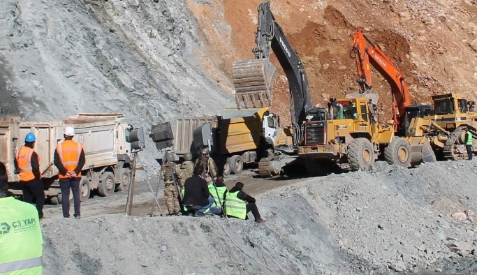 İşçinin cansız bedenine ulaşıldı!