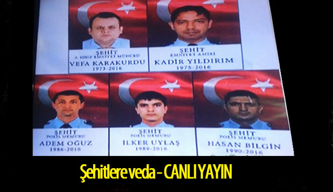 Şehit polisler memleketlerine törenle uğurlandı