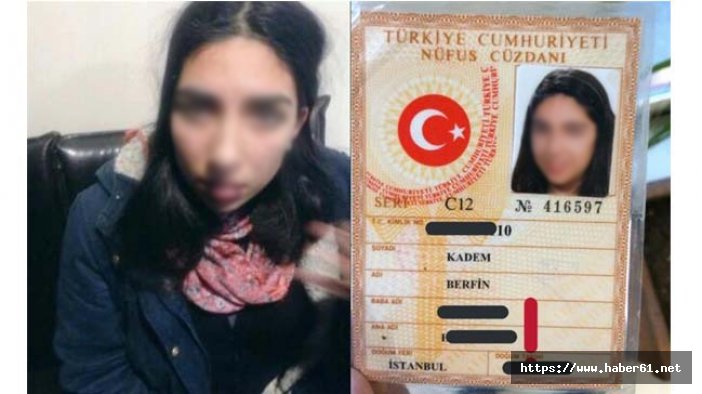 Şehitlere sevinen kadın kaçarken yakalandı