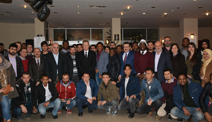 Trabzon'da yabancı öğrenciler buluştu!