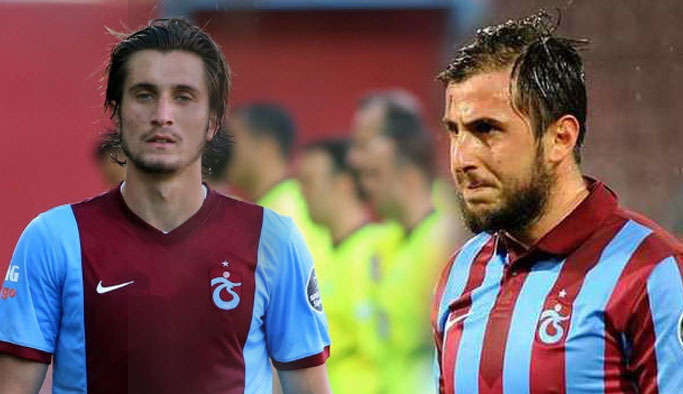 Trabzonspor'a ilk yarıda 2 sarı kart