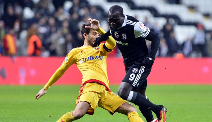 Beşiktaş Kayserispor'u mağlup etti