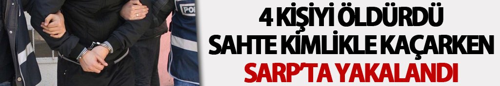 İzmir bar olayının  şüphelisi Sarp'da yakalandı