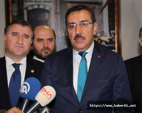 Bakan Bülent Tüfenkçi Sarp Sınır Kapısı'nda