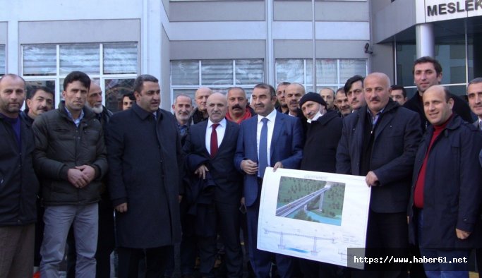 10 yıldır beklenen köprü sonunda yapılıyor