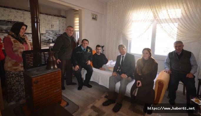 Terör gazisi babaevinde