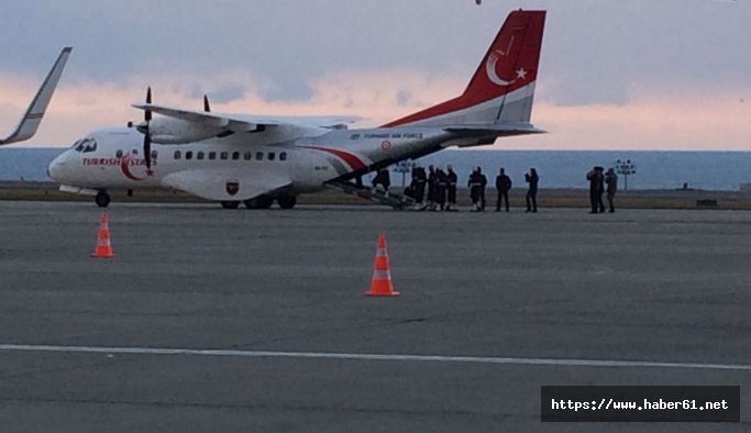 Rize şehidi Trabzon'a geldi