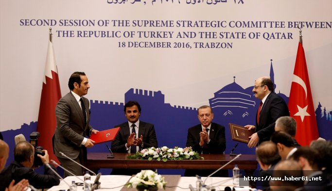 Türkiye-Katar Yüksek Stratejik Komite İkinci Toplantısı Trabzon'da yapıldı