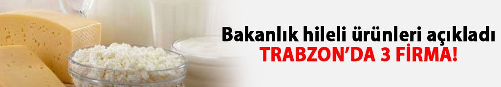 Tarım Bakanlığı hileli firmaları açıkladı