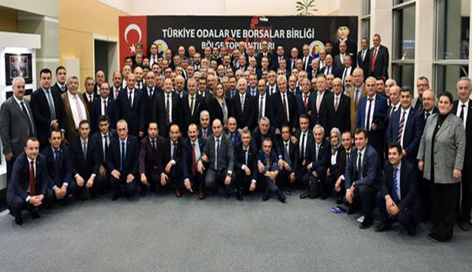 TOBB Karadeniz Bölge Toplantısı yapıldı