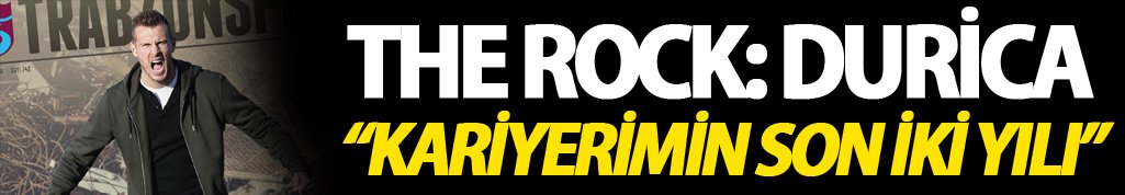 Durica: Futbol kariyerimin son iki senesi!