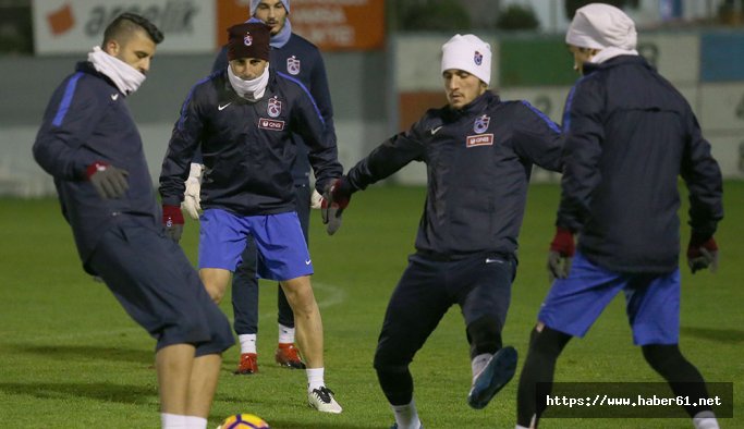 Trabzonspor'da kupa maçı hazırlığı