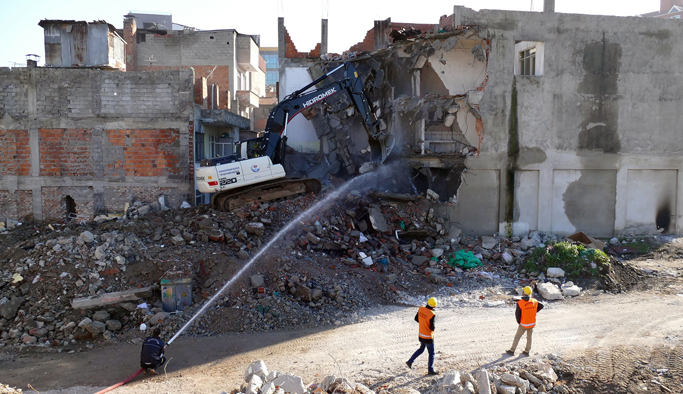 Tabakhane'de 533 bina yıkıldı!