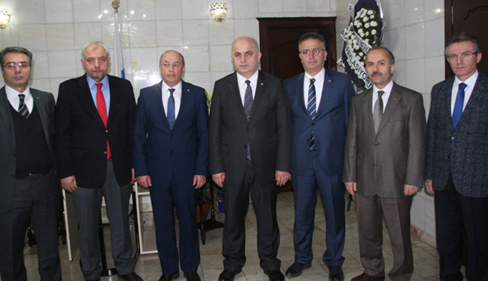 KTÜ'den Talanov'a taziye ziyaret!