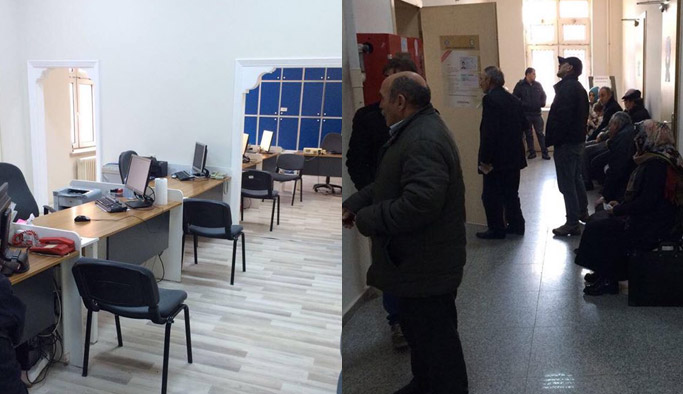 Burda devlet bitmiş!  Sabah saat 10.00...