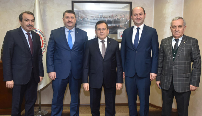 Göktaş TTSO’yu ziyaret etti