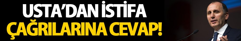 Başkan Usta: Bu kadarını haketmedik