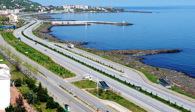 Karayolları Trabzon'daki yol için uyardı!