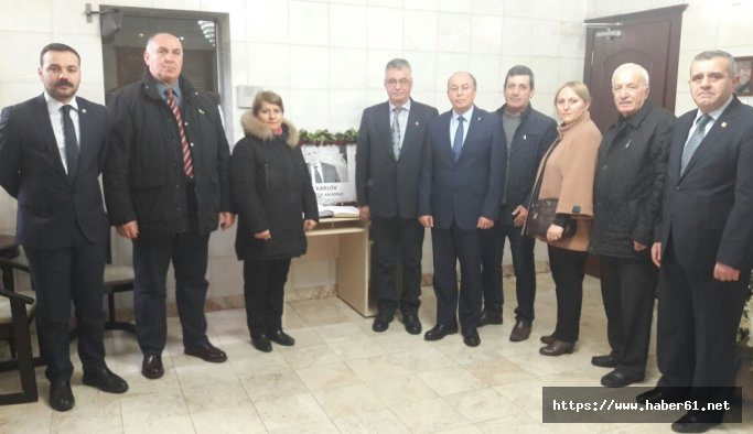 CHP Ortahisar'dan Talanov'a taziye ziyareti