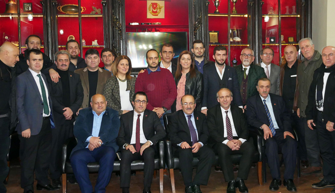 Salih Çamoğlu Sohbet toplantısı TGC'de yapıldı