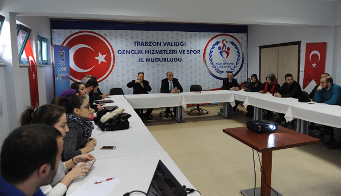Trabzon'da Gençlik merkezleri toplandı