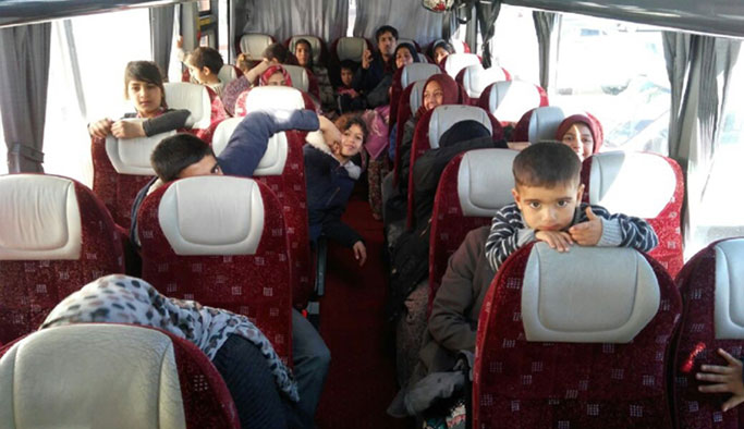 Suriyeliler kamplara gönderildi