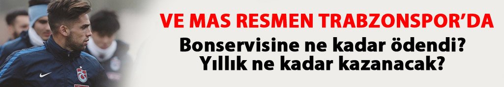 İşte Mas transferinin detayları