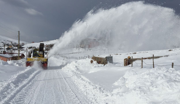 Ordu’da kar kalınlığı 1.5 metre