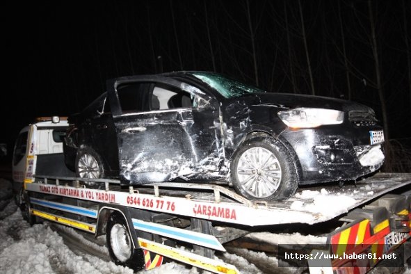 Zincirleme trafik kazası: 2 yaralı