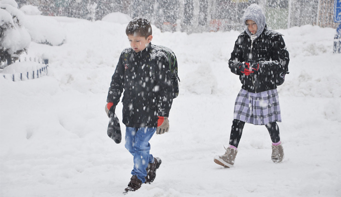 Ordu'da eğitime kar arası