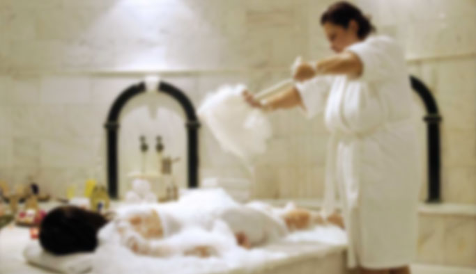 Bayburt'ta kadınların hamam sefası hastanede bitti