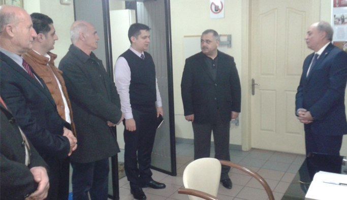 Trabzon Muhtarlar Federasyonundan Rus konsolosa ziyaret