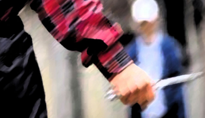 Birbirlerini bıçakladılar