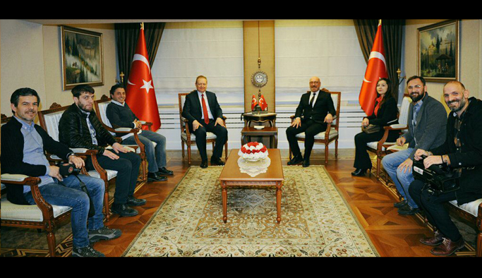 Haber61 ekibinden Trabzon Valisi Yücel Yavuz'a ziyaret