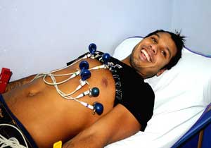 Alanzinho sağlık kontrolünde