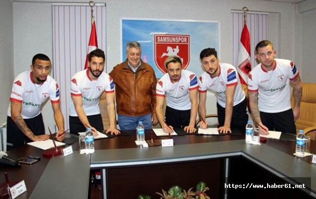 Samsunspor'da transfer şov
