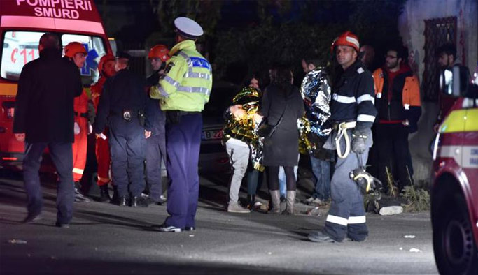 Gece kulübünde yangın: 38 yaralı