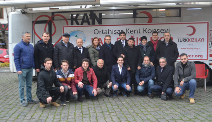 Ortahisar Kent Konseyinden kan bağışı