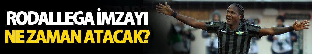 Rodallega ne zaman imza atıyor?