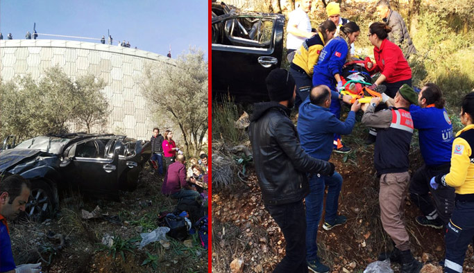 Muğla’da Freni Patlayan Otomobil Şarampole Uçtu: 6 Yaralı