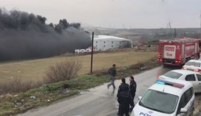 Fabrikada patlama: Yaralılar var...