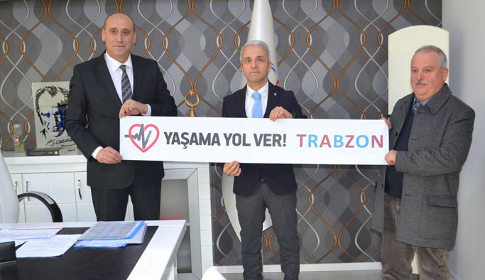 Trabzon İl Sağlık Müdürlüğü'nden Birdal Öztürk'e ziyaret