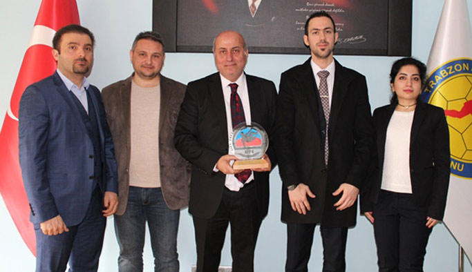 Paten sever başkanlardan ASKF başkanına ziyaret