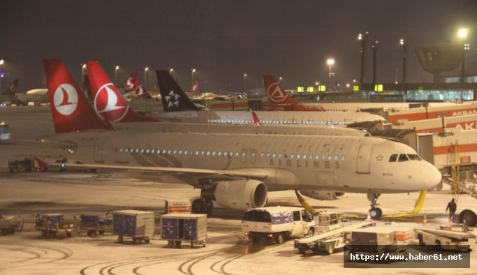 Trabzon'da uçuşlar iptal edildi