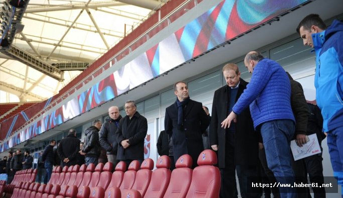 Vali Yavuz Şenol Güneş Stadı'nda