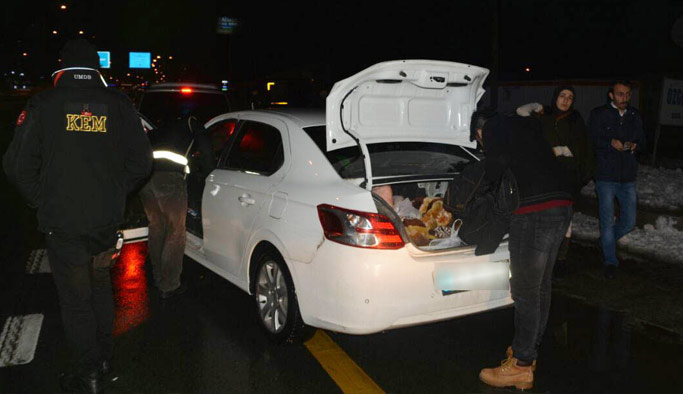 Rize’de huzur operasyonu: 236 araç, 32 iş yeri ve bin 191 kişi