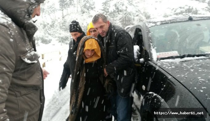 Şeker komasına giren kadın kurtarıldı