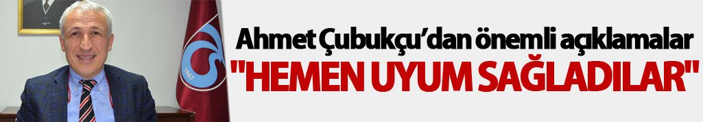 Trabzonspor'da Ara Transfer Başarısı: Çubukçu'dan Uyum Vurgusu ve Yeni Stat Heyecanı