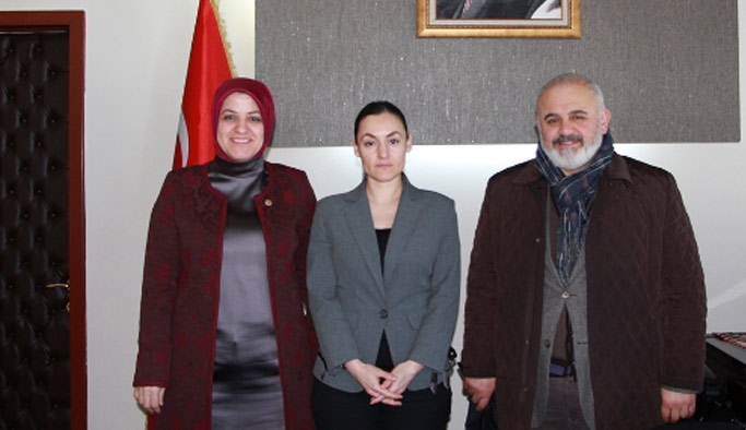 Ayşe Sula Köseoğlu'ndan Çarşıbaşı Kaymakamlığına ziyaret