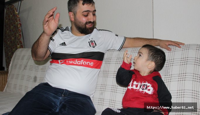 Çocuğuna Beşiktaş ismini koydu fanatizmde çıtayı yükseltti